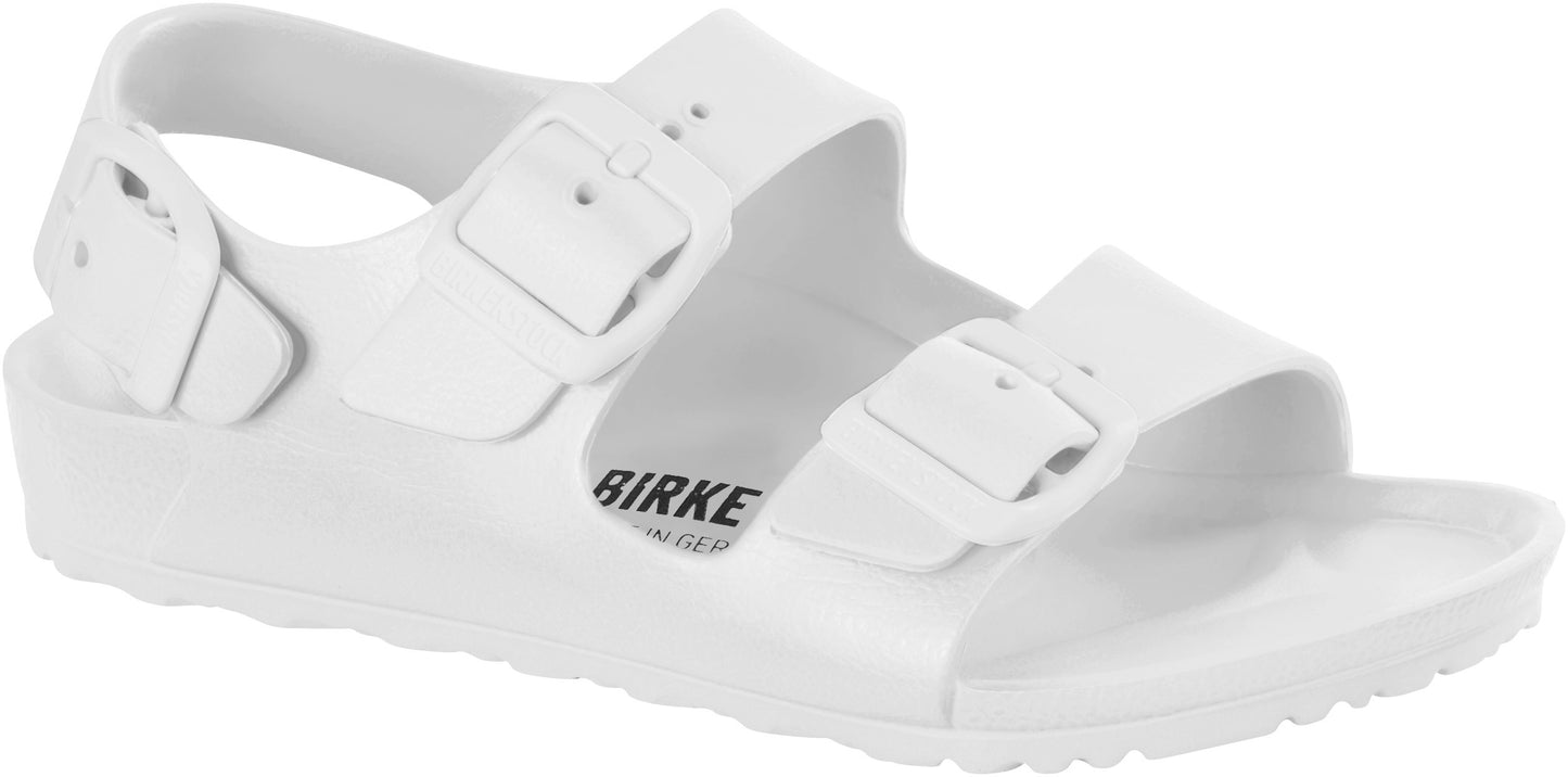 BIRKENSTOCK Milano Kids EVA - White and Fondant Pink