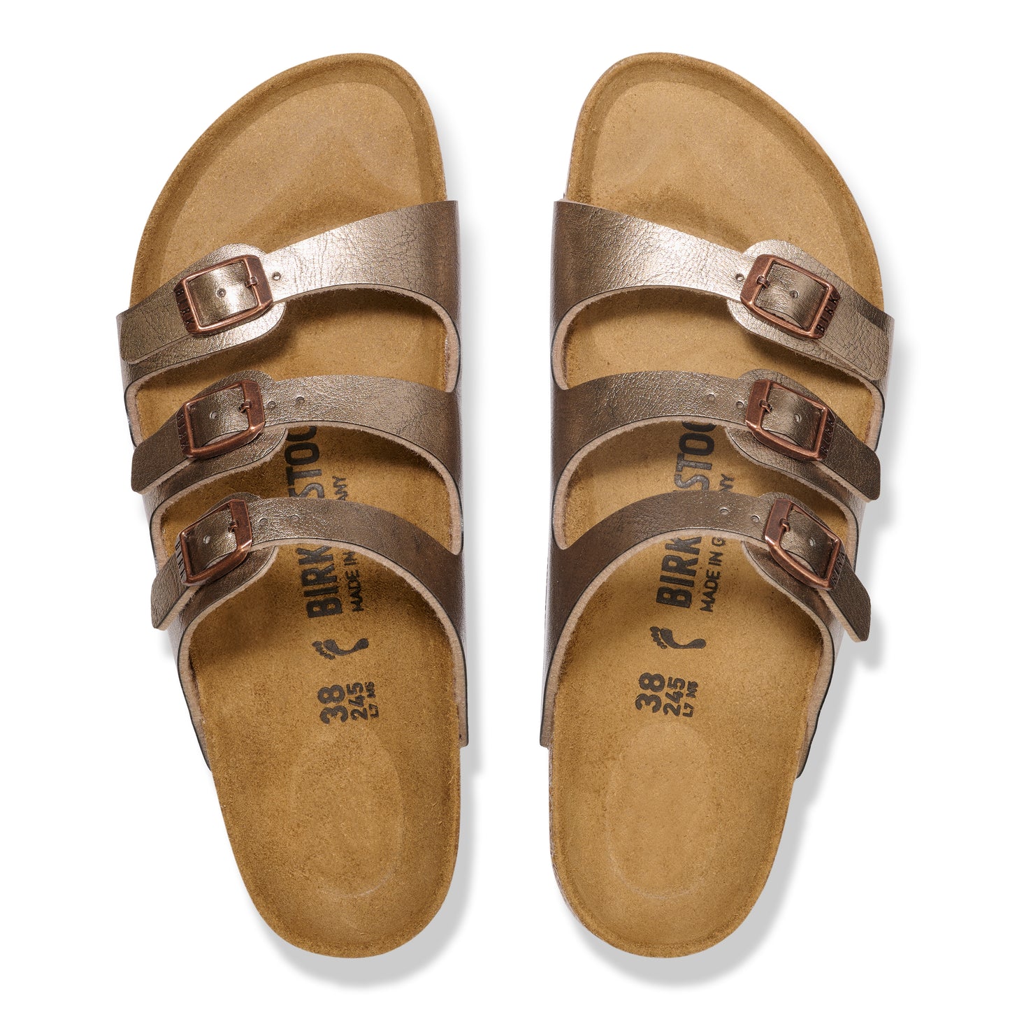 Birkenstock Florida Birko Flor Graceful Taupe