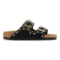 Birkenstock Arizona Rivet Black Suede