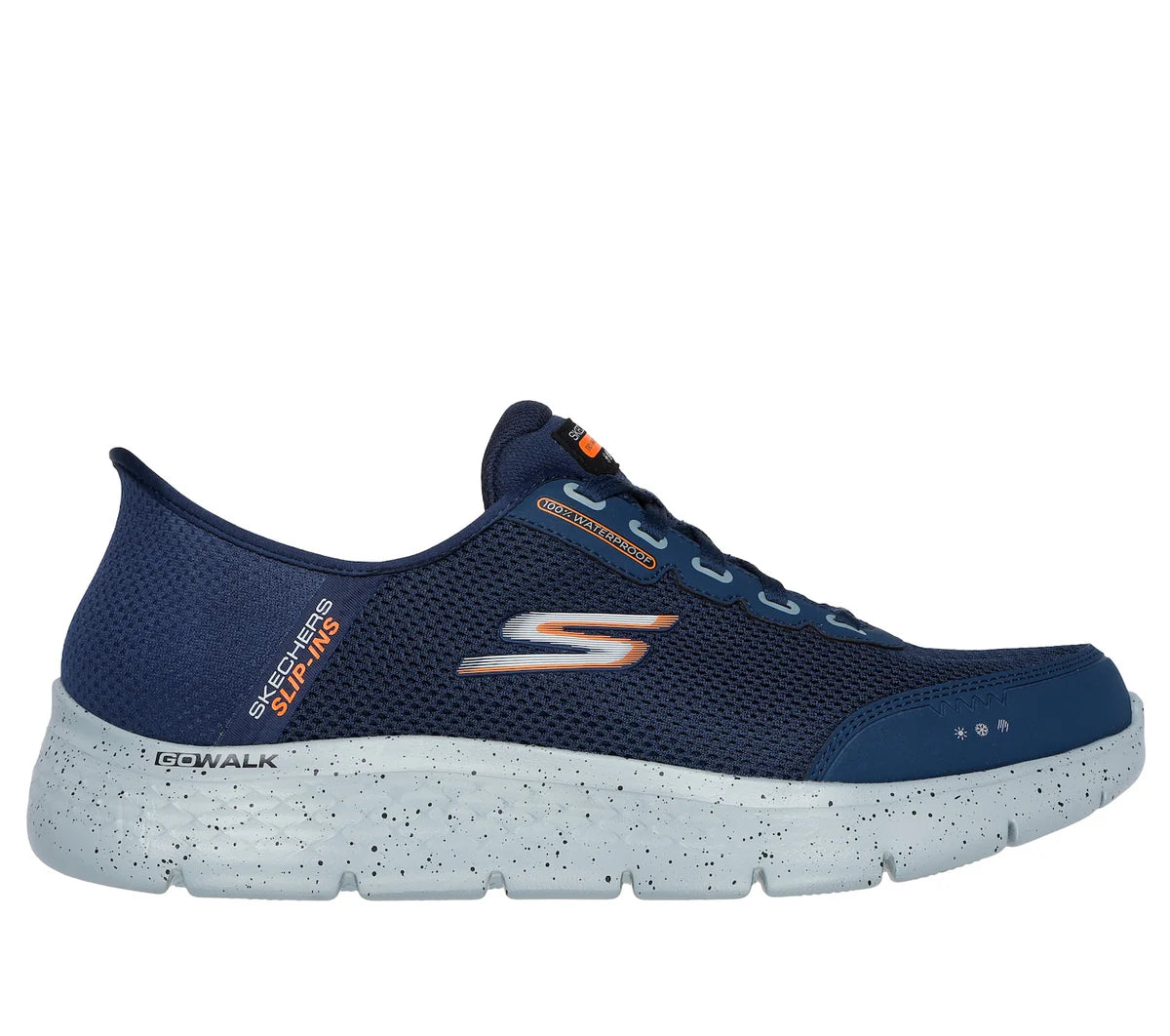 Skechers 216330 Go Walk Flex Waterproof Slip On Trainers