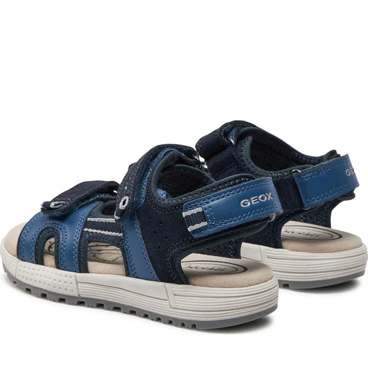Geox J35AVA J Sandal Alben Navy/Dark Blue