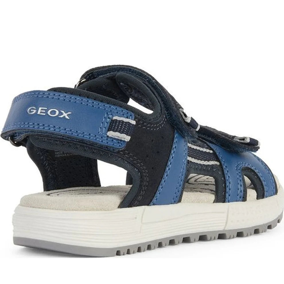 Geox J35AVA J Sandal Alben Navy/Dark Blue