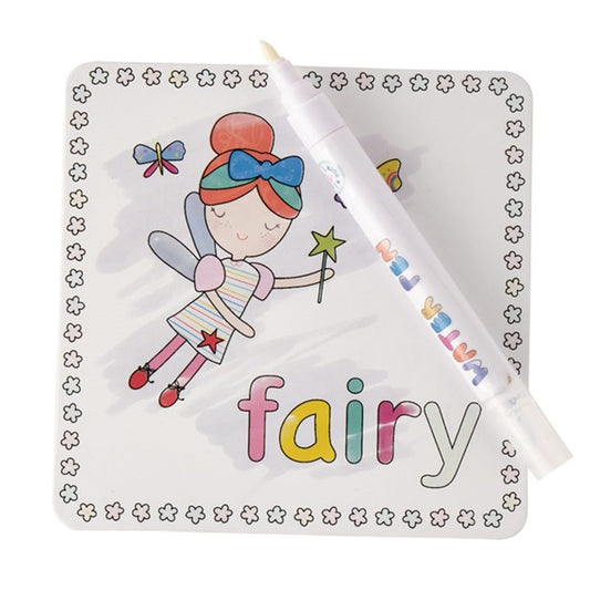 Floss & Rock Magic Colour Changing Water Cards - Rainbow Fairy