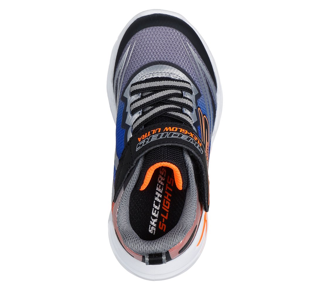 Skechers S Lights: Flex-Glow Ultra 400139N - BKSL & BLMT