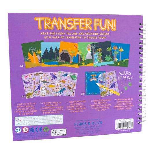 Floss & Rock Transfer Fun - Dinosaur