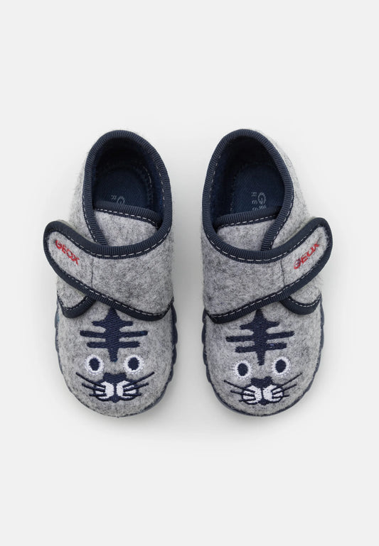 Geox B2611A Zyzie Slipper Grey/Navy