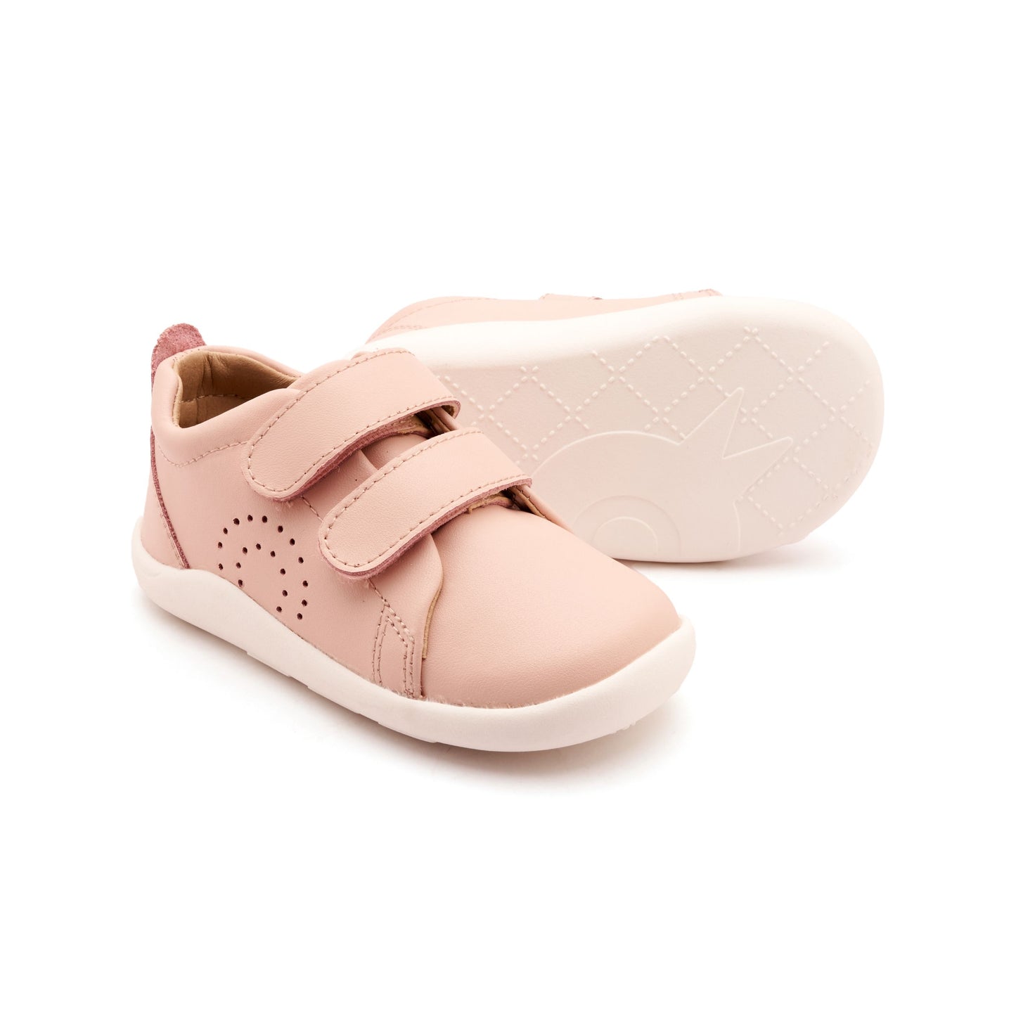 OldSoles 8056 Little Tot Silver and Powder Pink