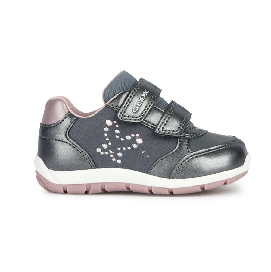 Geox B463YA B Heira Dk Grey/Dk pink