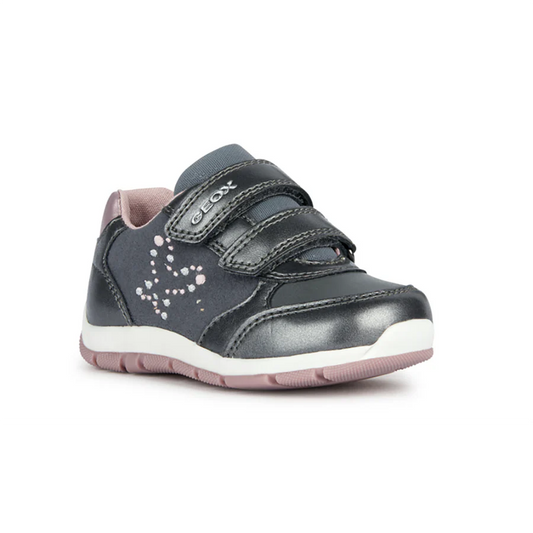 Geox B463YA B Heira Dk Grey/Dk pink
