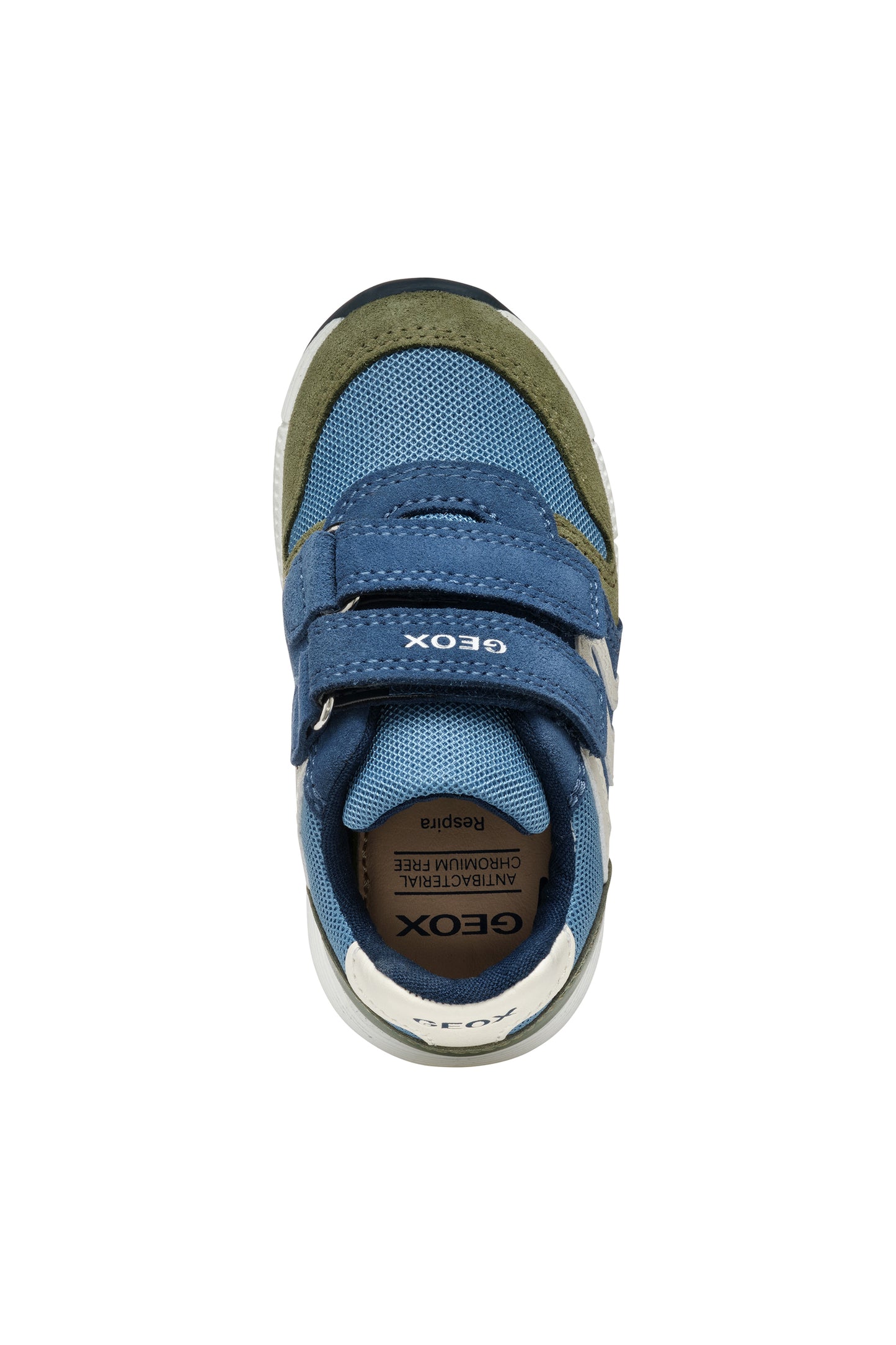 Geox B453CA B Alben - Jeans/Yellow & Sage/Avio