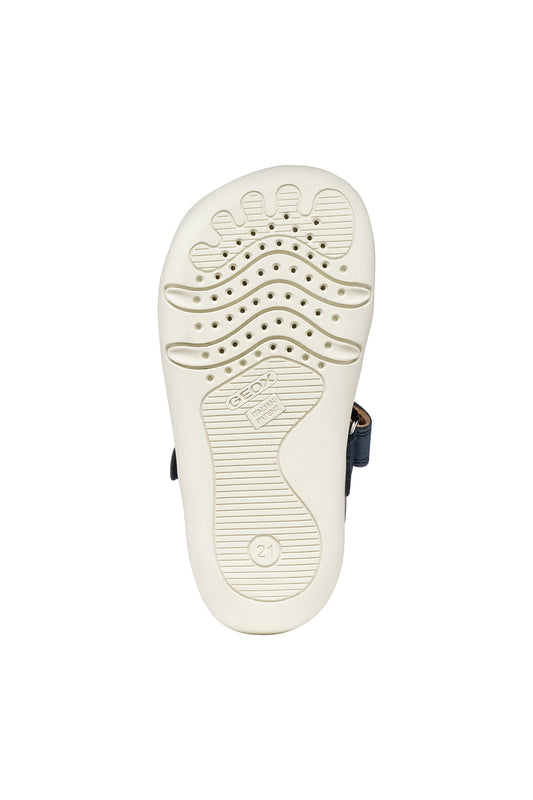 GEOX B555WA STEPPIEUP Boy BAREFOOT Navy/White
