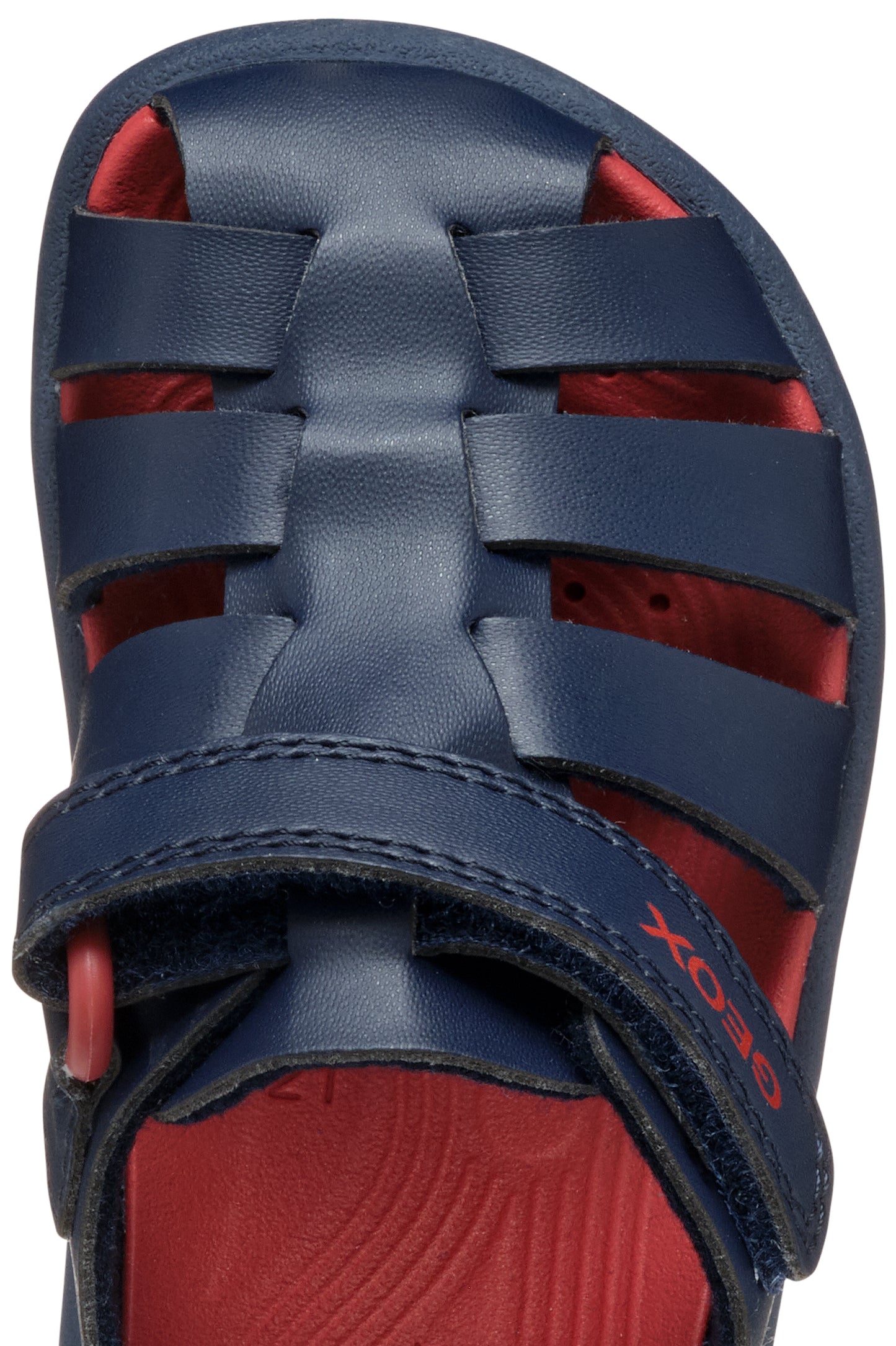 Geox B556AAB FUSBETTO SANDAL - SAGE & NAVY