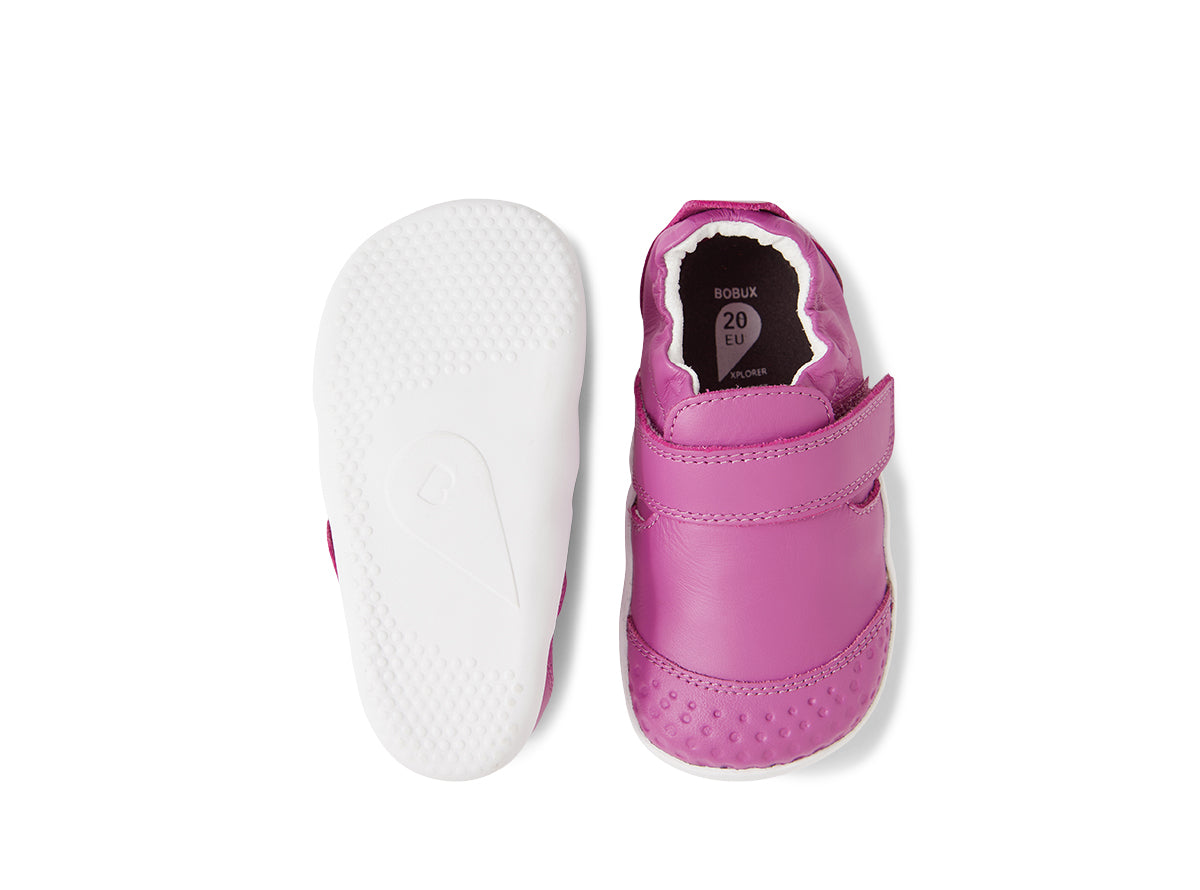 Bobux XP Go SS25 - Azure Blue + Orchid Pink