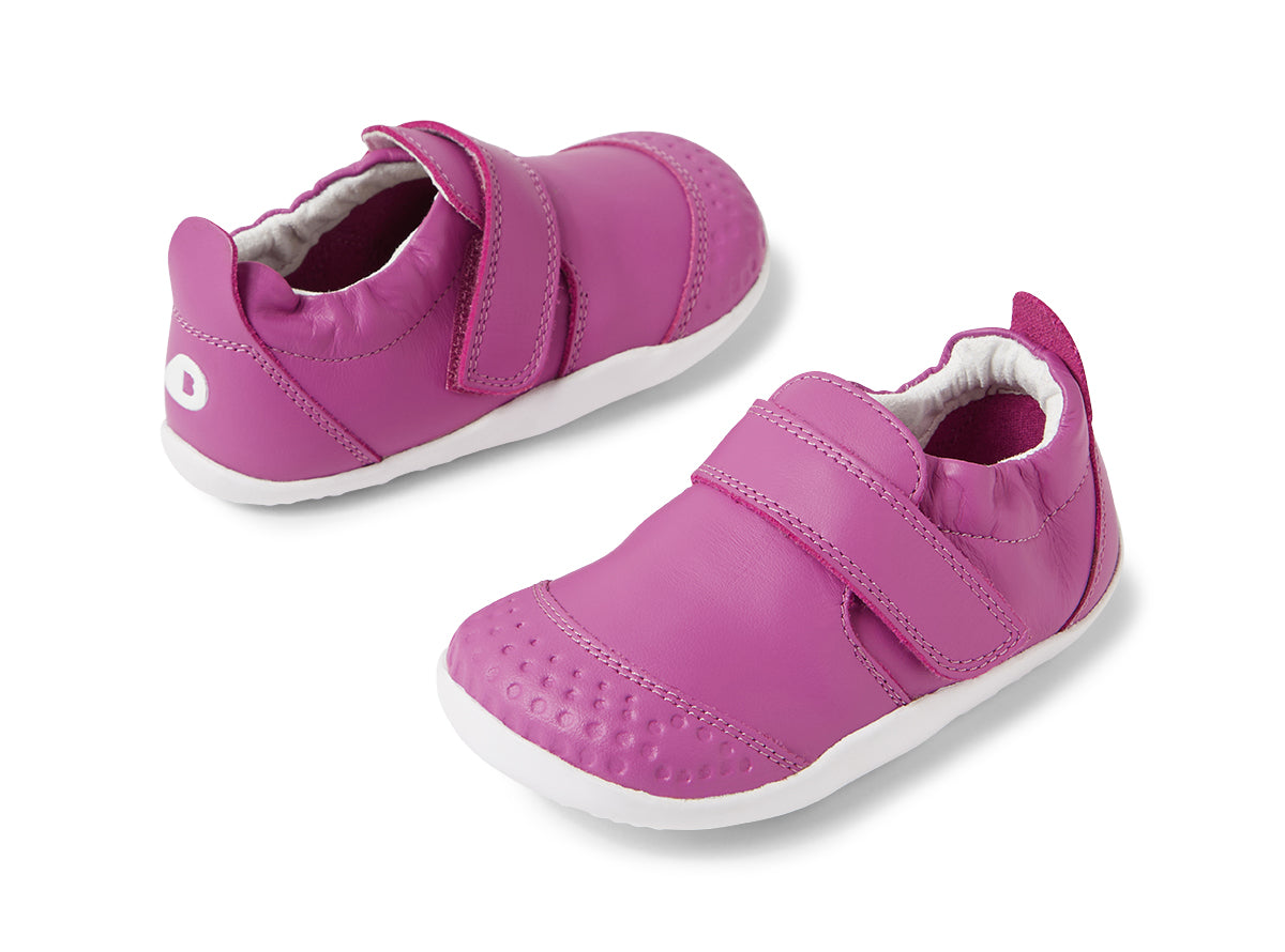 Bobux XP Go SS25 - Azure Blue + Orchid Pink