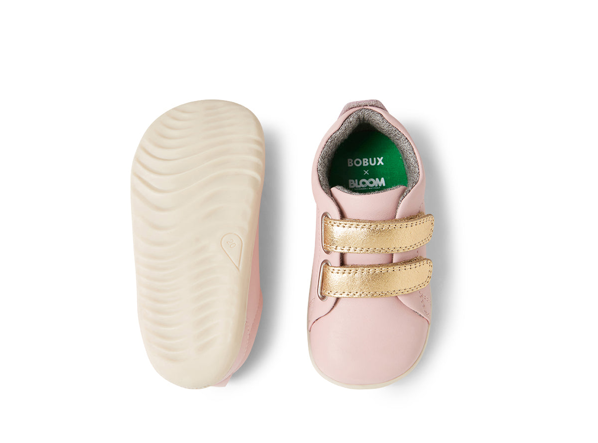 Bobux Grass Court Step Up Ballet Pink