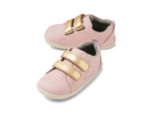 Bobux Grass Court Step Up Ballet Pink