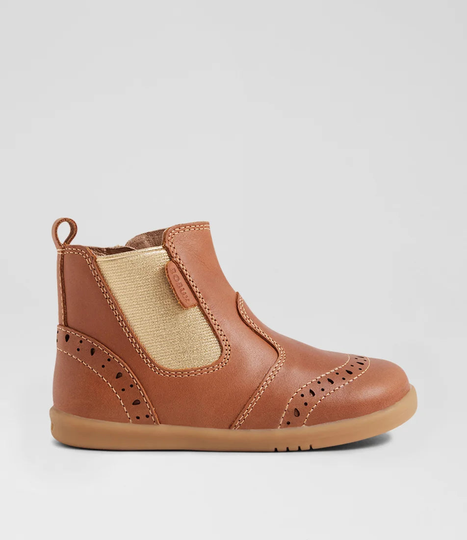Bobux Billie I-Walk Caramel Boots – Hopscotch Shoe Boutique