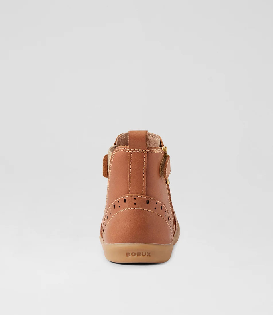 Bobux Billie I-Walk Caramel Boots