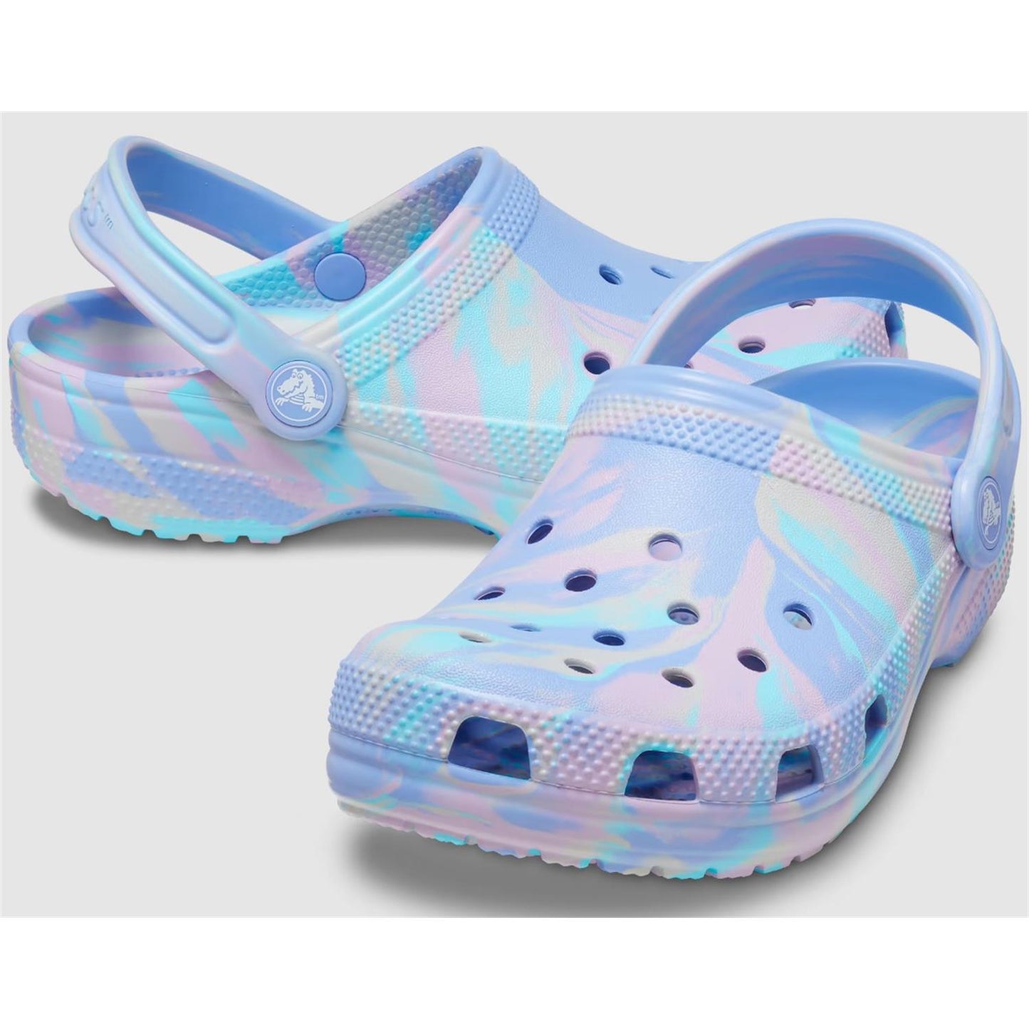Kids Classic Marbled Clog Moon Jelly/Multi