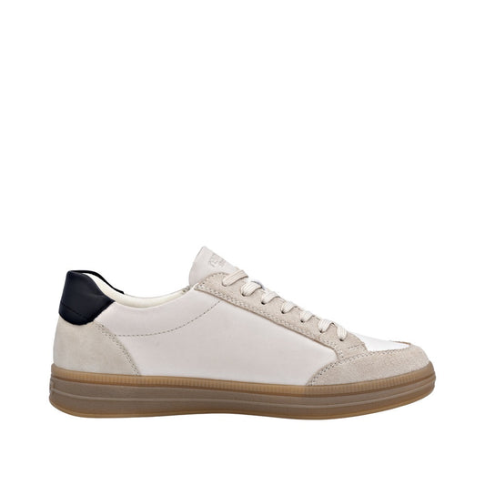 Remonte Off White Womens Zip shoe D2C04