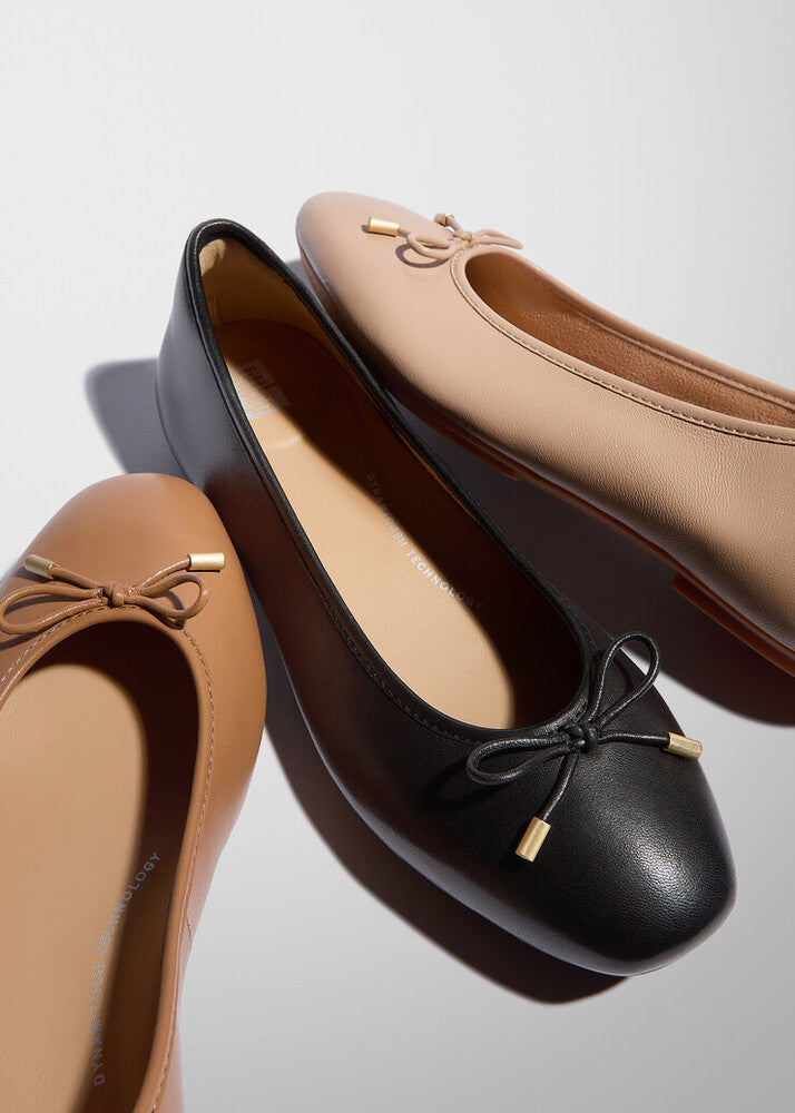 Fitflop Delicato ladies ballet pump available in BEIGE (tan) / BLACK / Paris Beige (Cream) / SIlver