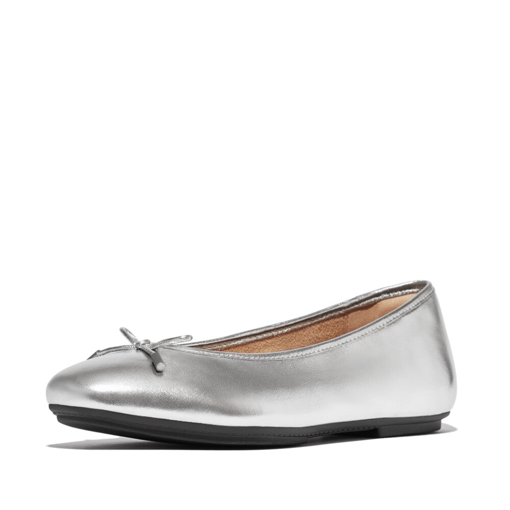 Fitflop Delicato ladies ballet pump available in BEIGE (tan) / BLACK / Paris Beige (Cream) / SIlver