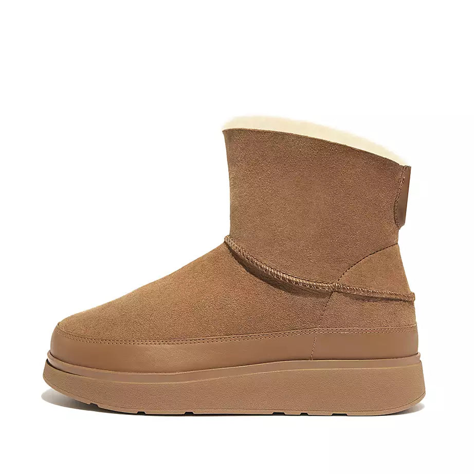 Fitflop ladies Mini Double-Faced Shearling Boots