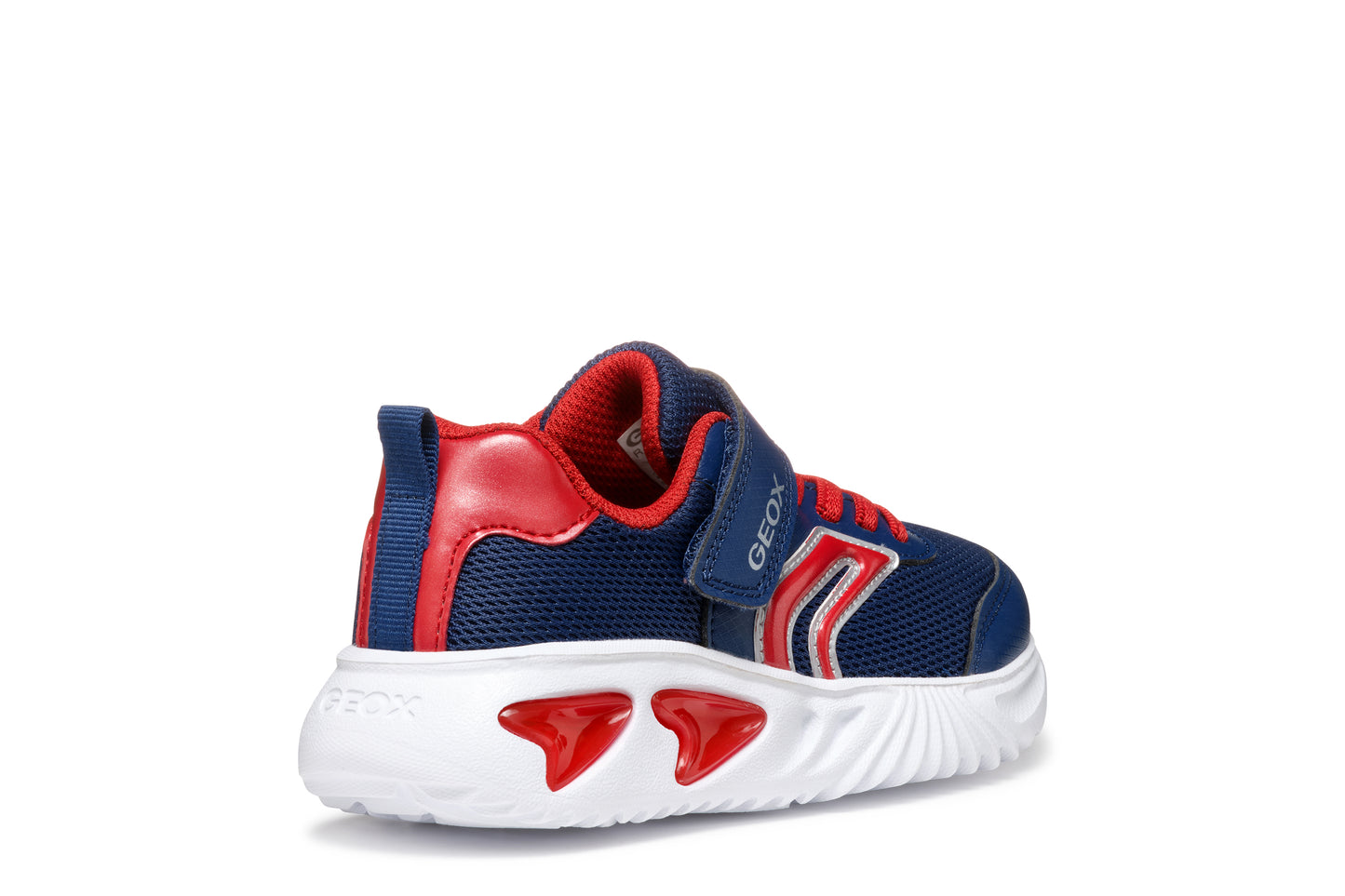 Geox J45DZC Assister- Royal/Orange & Navy/Red