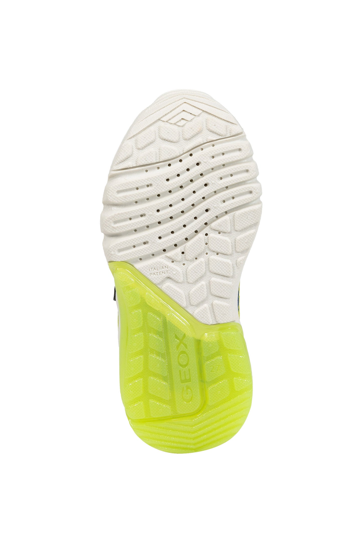 Geox J45LBC J CIBERDRON - Royal/Lime & Navy/Dk.Red