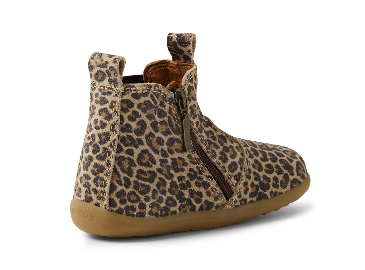 Bobux Jodhpur Leopard Shimmer Boot