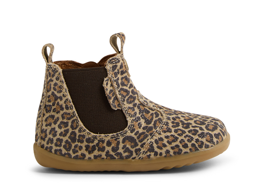 Bobux Jodhpur Leopard Shimmer Boot
