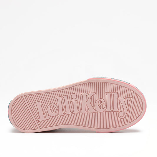 Lelli Kelly Unicorn Rainbow Hi top beaded boot LKED4150