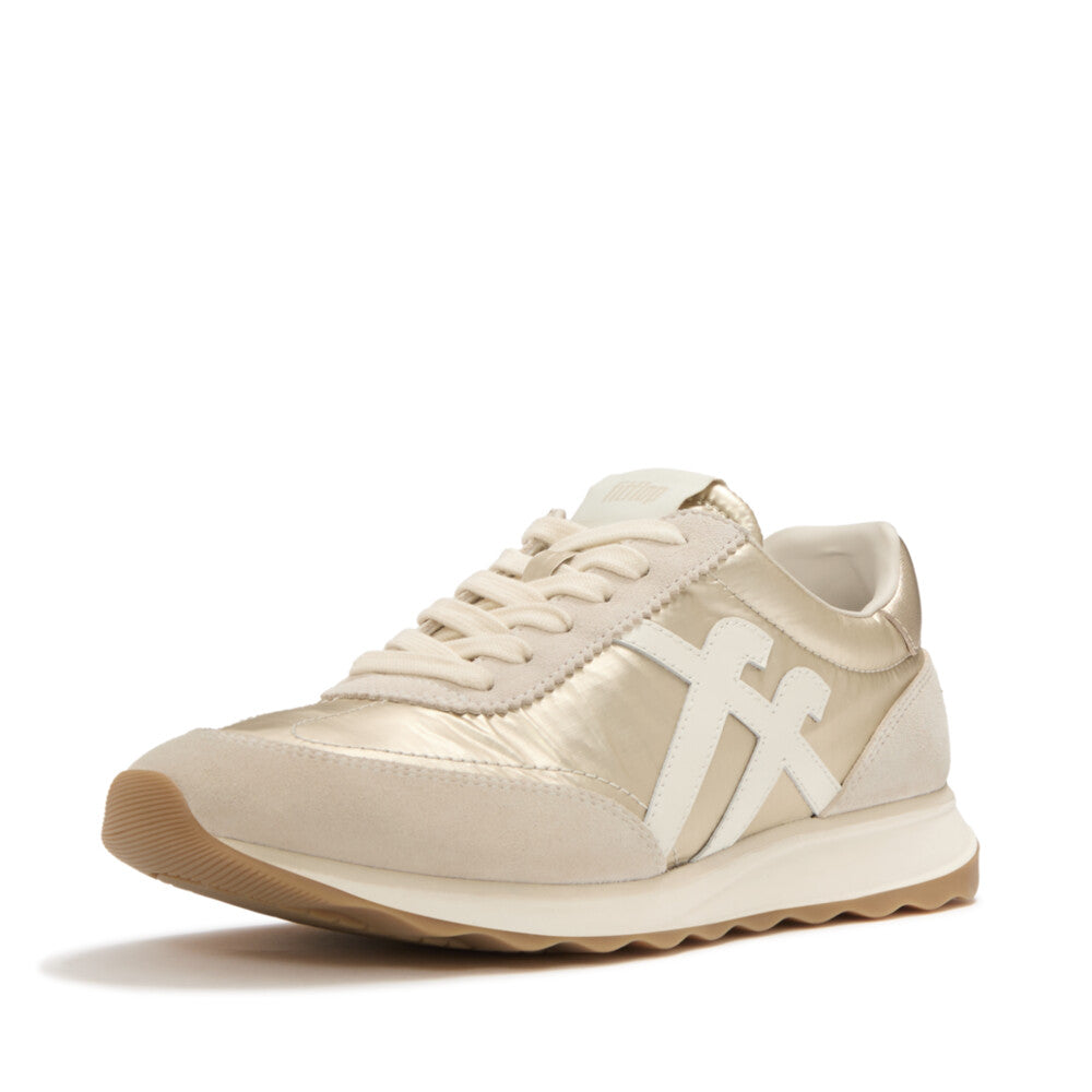 Fitflop RETRO-Q Fabric/Suede Trainers