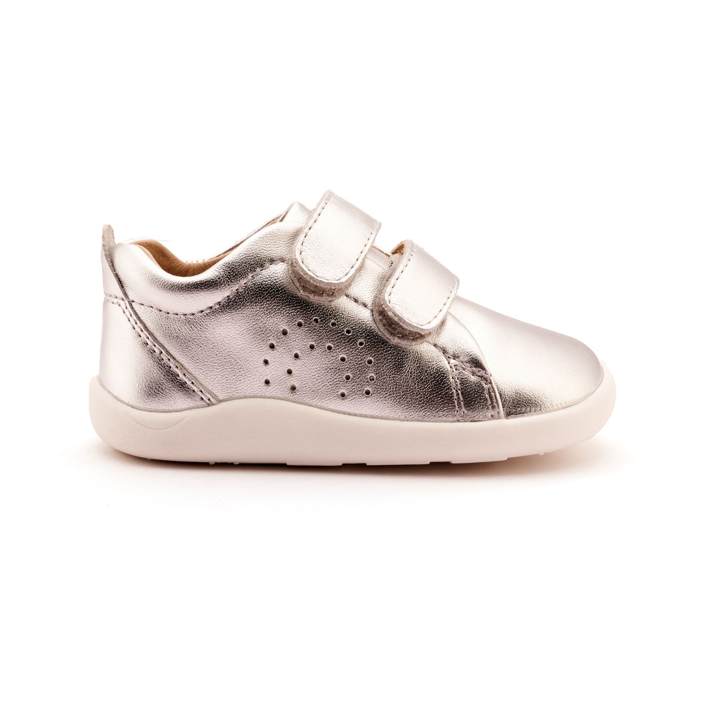 Old Soles 8056 Little Tot Silver and Powder Pink