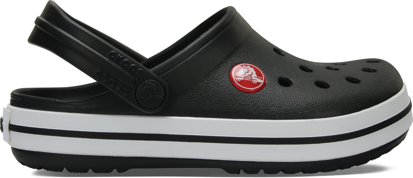CROCS KIDS Crocband Clog - Navy/Red & Black/White