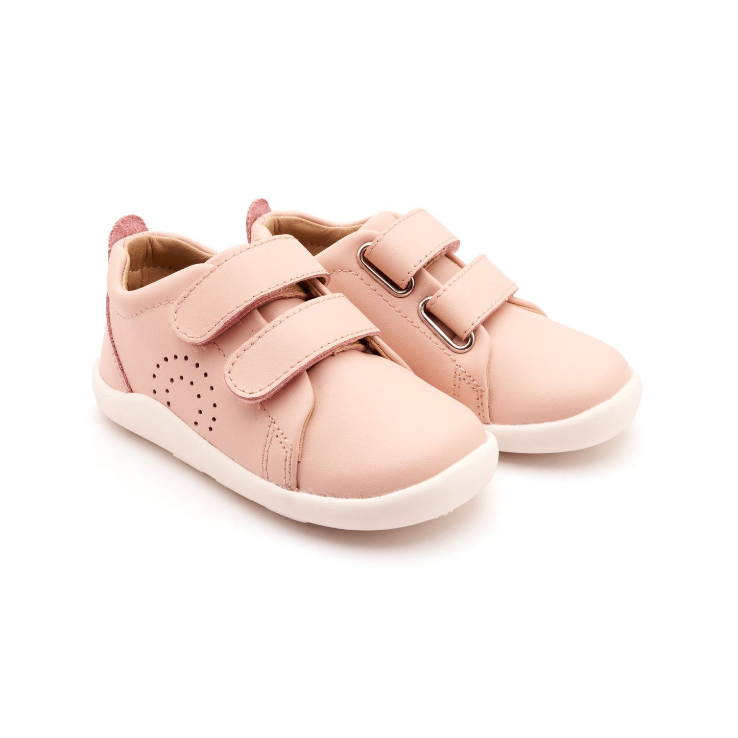 OldSoles 8056 Little Tot Silver and Powder Pink