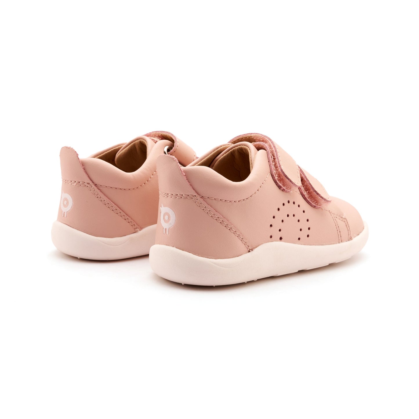 OldSoles 8056 Little Tot Silver and Powder Pink