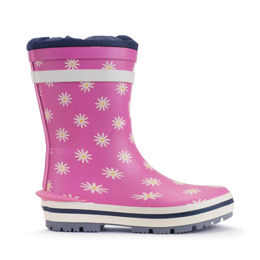 Startrite Big Puddle Pink Daisy Wellies
