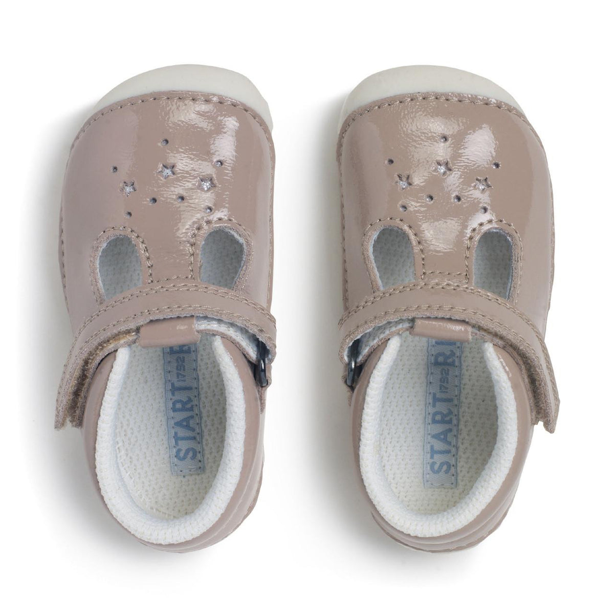 Start-Rite Tumble Taupe Patent