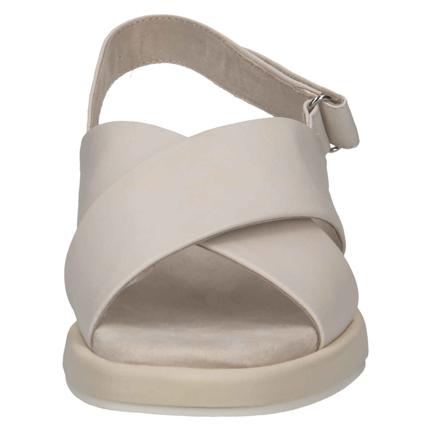 Off White Nappa Leather Sandal Caprice 28102-20