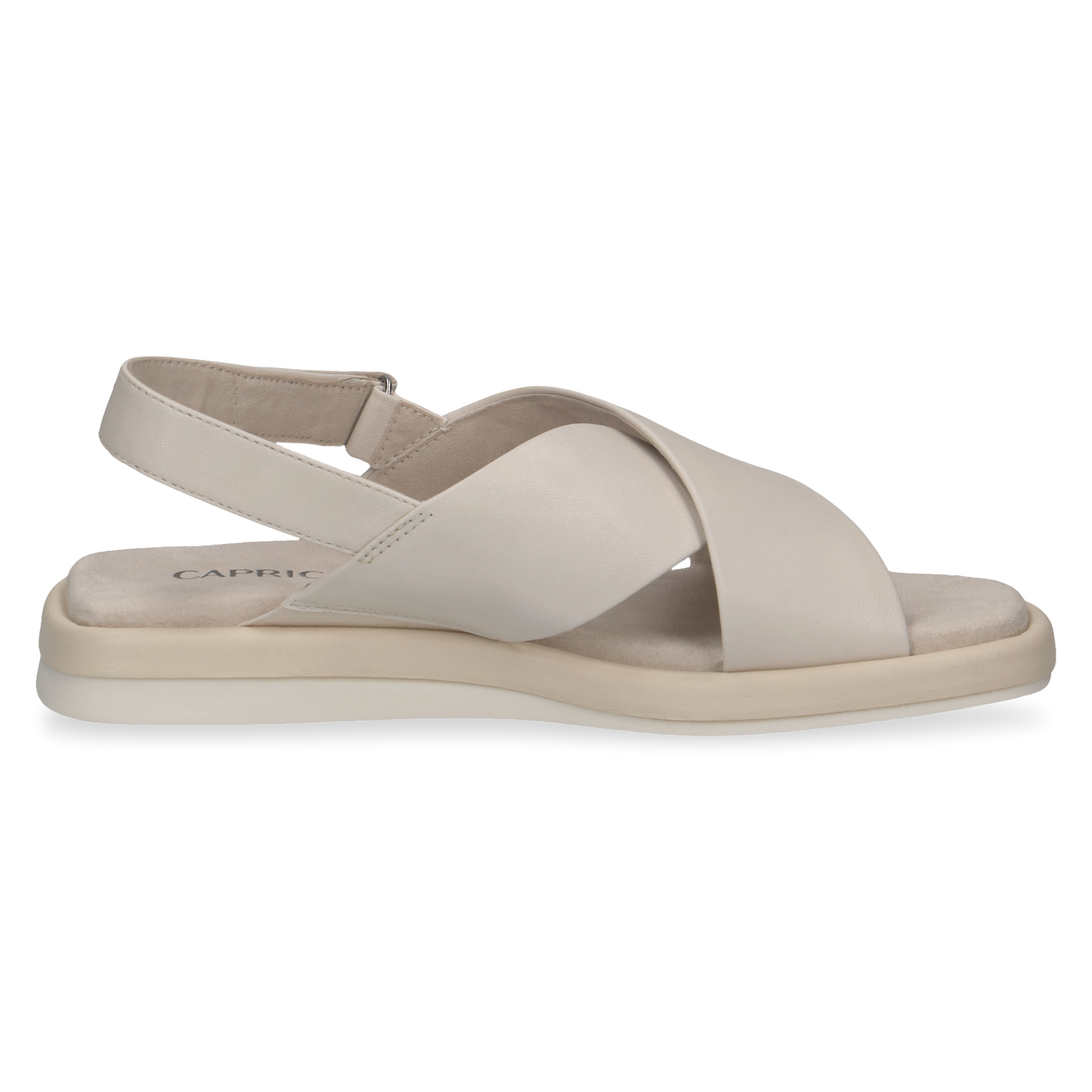 Off White Nappa Leather Sandal Caprice 28102-20