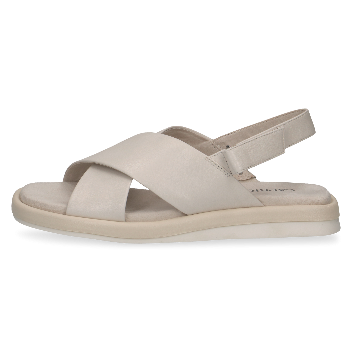 Off White Nappa Leather Sandal Caprice 28102-20