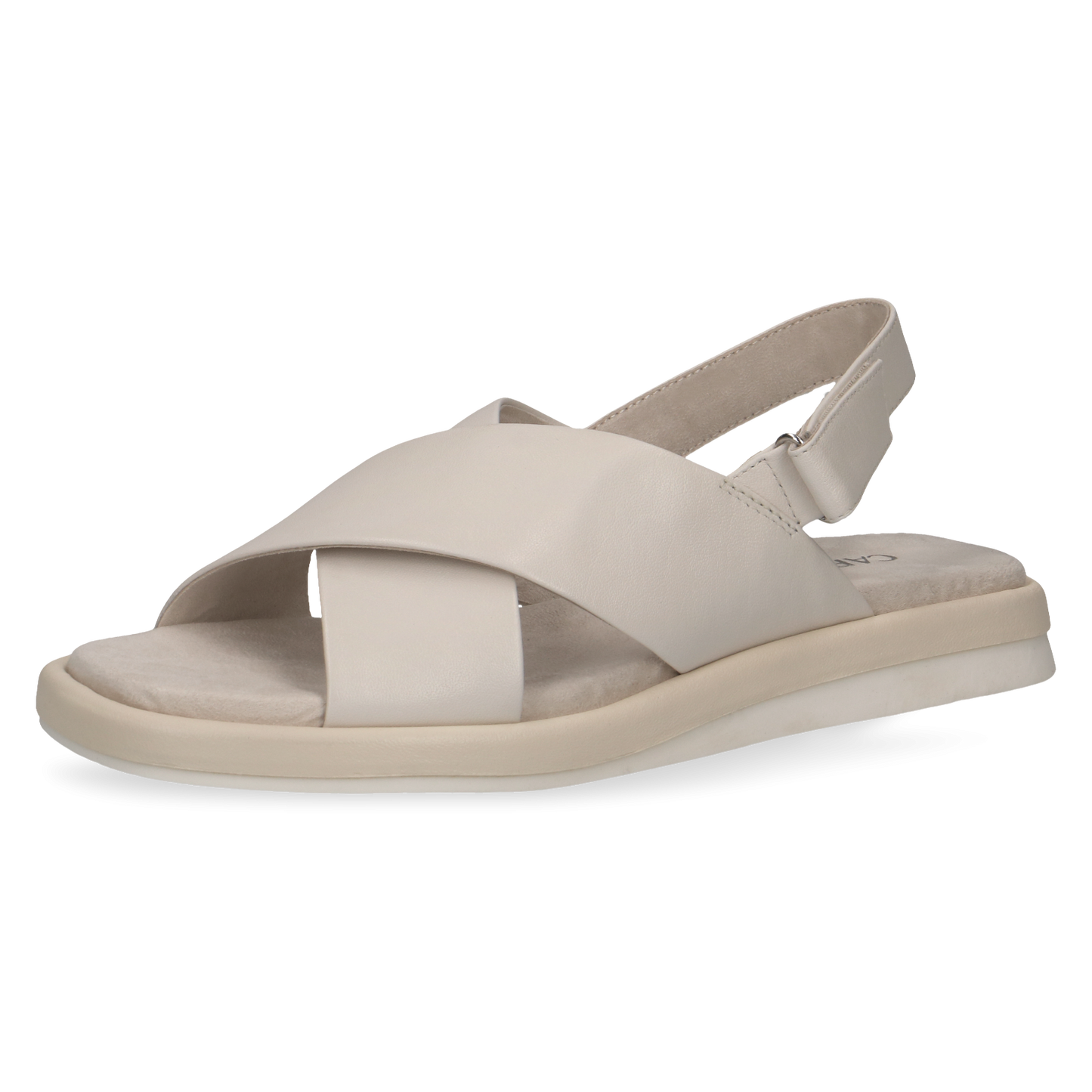 Off White Nappa Leather Sandal Caprice 28102-20