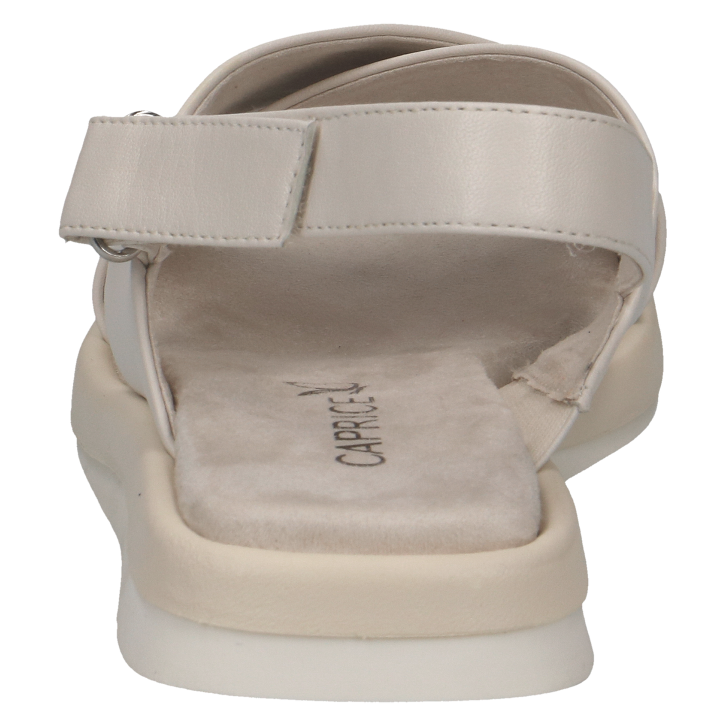 Off White Nappa Leather Sandal Caprice 28102-20