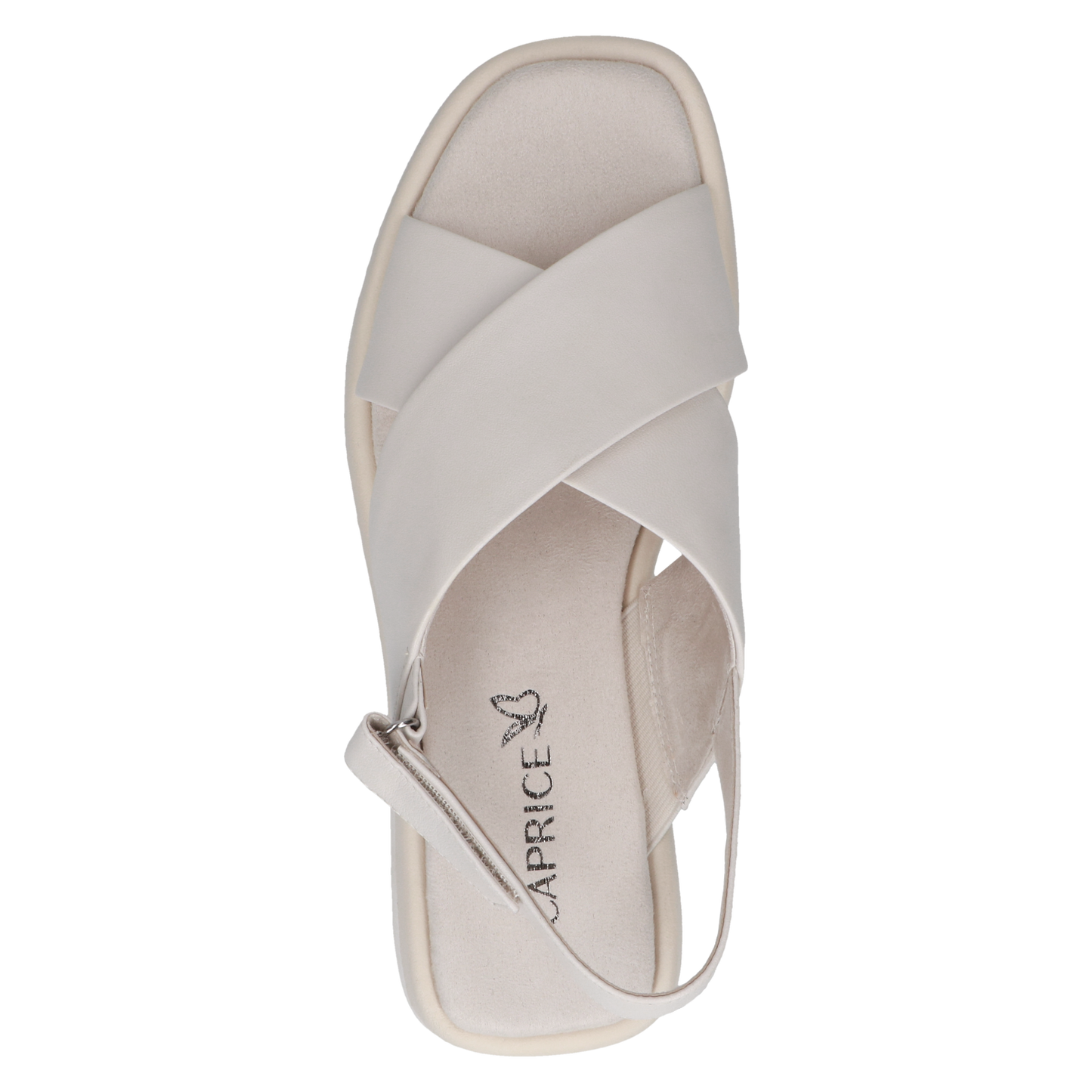 Off White Nappa Leather Sandal Caprice 28102-20