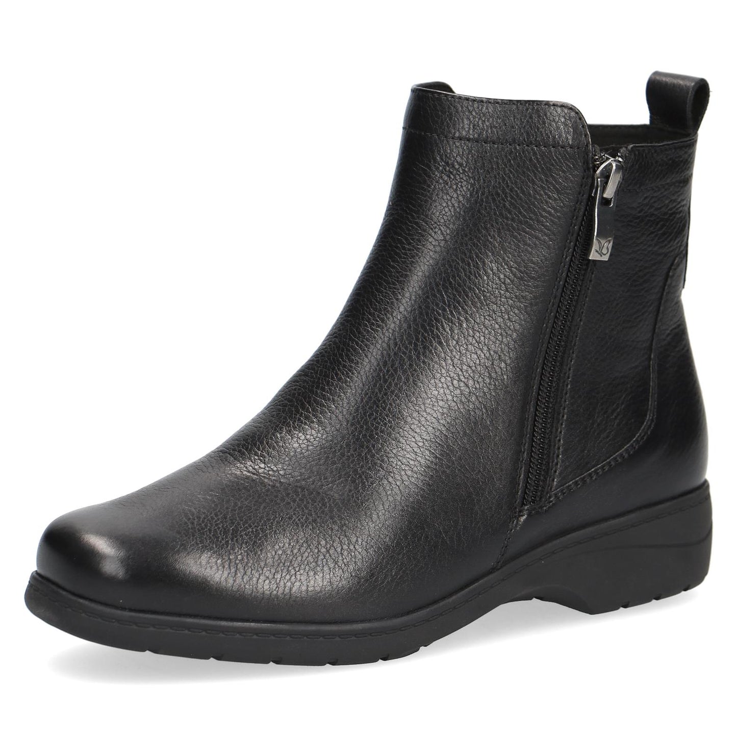 Caprice Black 25305 Nappa Ankle Boot