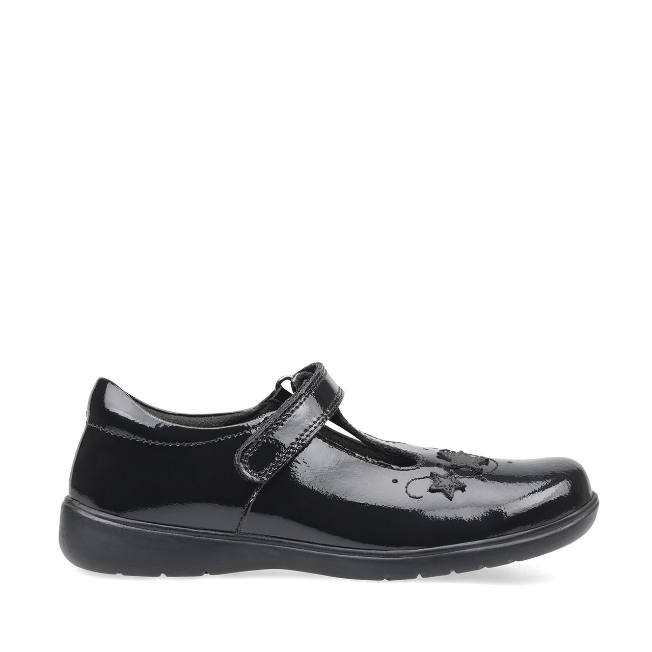 Start-Rite Starjump Girls Patent T-bar School Shoe