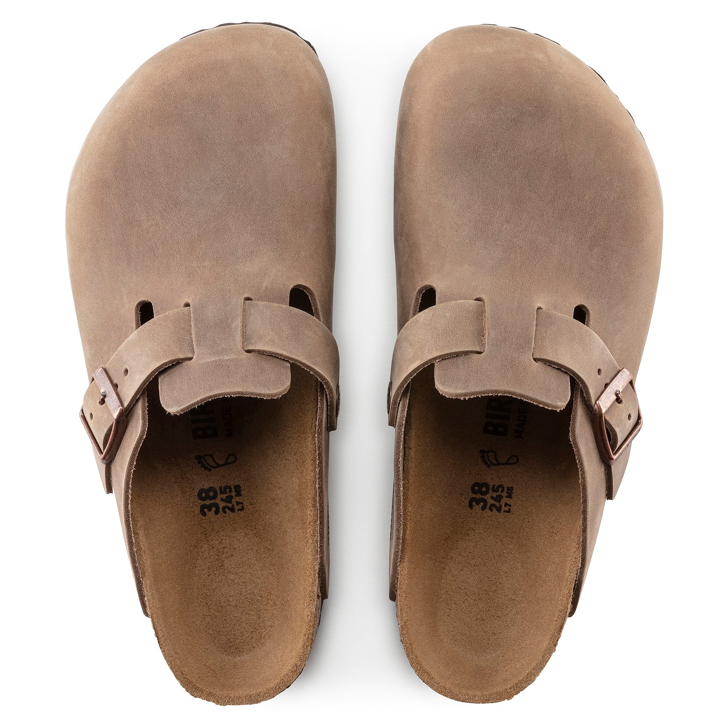 Birkenstock Boston Tobacco Brown 960811 NARROW FIT