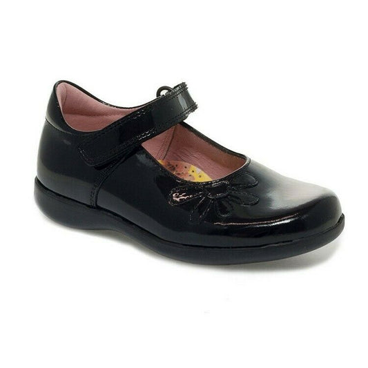 Petasil Girls School Shoe Bonnie in Leather or Patent