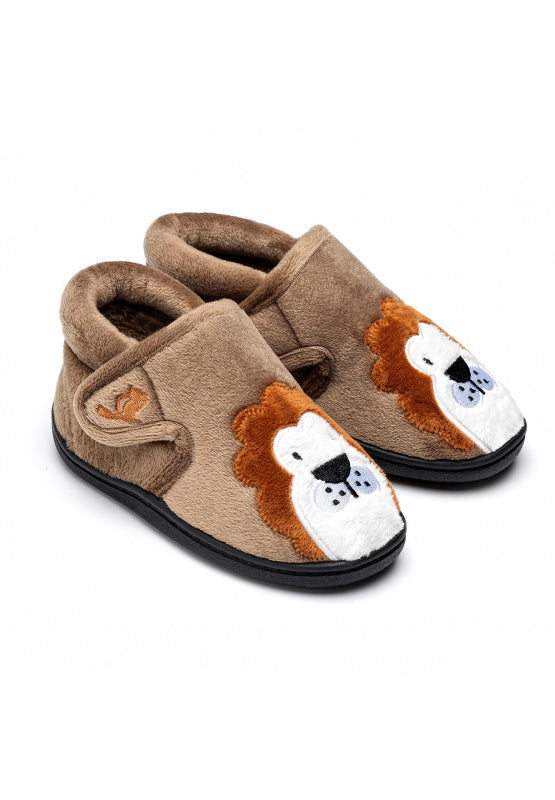 Chipmunk Lionel Lion Soft Terry Slippers